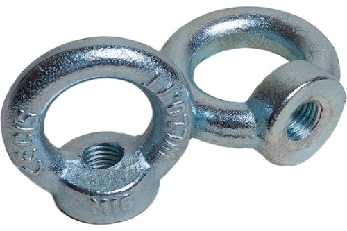 Рым-гайка DIN 582 М6 оцинкованная | код DIN582-М6 | Крепдил