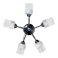 Светильник Мия 151 хром (Плафон 8387) НСБ 01-5х60-131 Е27 ИУ | код 1005404482 | Элетех