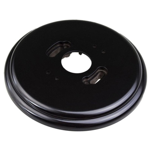 Рамка 1-м R пластик черн. | код RF1-610-23 | Bironi