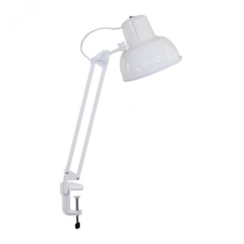 Светильник Бета-КУ НДБ37-60-171(60ВТ,220В, ЛН, Е27, на струбцине) | код 1061 | Трансвит