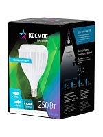 Лампа светодиодная KOSMOS premium HW LED 250Вт 6500К E40 220В | код KHWLED250WE4065 | КОСМОС