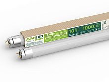 Лампа светодиодная AL Т8-10-840-600-М 10Вт 4000К G13 600мм | код 11106402 | AVANLED