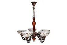 Светильник НСБ-01-5х60-110 Элика 252 медь | код 1005403804 | Элетех