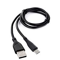 Кабель USB 2.0 Cablexpert CCB-USB2-AMCMO1-1MB, AM/Type-C, издание Classic 0.1, длина 1м, черный, блистер | код CCB-USB2-AMCMO1-1MB | Cablexpert