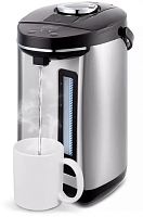 Термопот Kitfort КТ-2512 4л. 900Вт серебристый/черный | код 1984930 | KITFORT