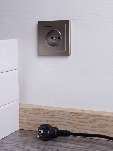 BRITE Роз. без з/к/ш 10А в сб. РСР10-1-0-БрШ шамп. IEK | код BR-R10-10-K37-F | IEK фото 4