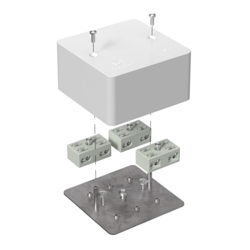 Коробка огнестойкая разветвительная для кабель-канала 40-0460-FR6.0-4-6-Р Е15-Е60 RAL9003 85х85х45 (44 шт/кор) Промрукав | код 40-0460-FR6.0-4-6-Р | ПРОМРУКАВ Коробка огнестойкая разветвительная для кабель-канала 40-0460-FR6.0-4-6-Р Е15-Е60 RAL9003 85х85х45 (44 шт/кор) Промрукав | код 40-0460-FR6.0-4-6-Р | ПРОМРУКАВ
