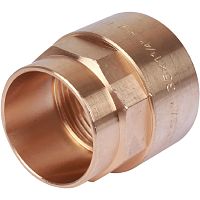 Муфта переходная бронза пайка 22 х 3/4' ВР, модель 4270g (142702234) | код RG008TBBNFLLBS | Sanha