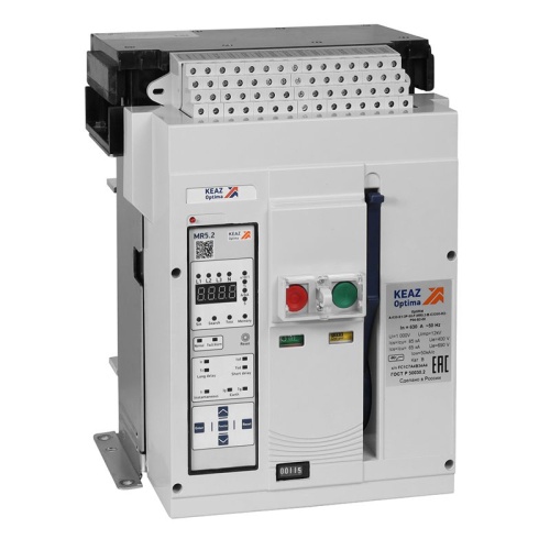 Выключатель автоматический OptiMat A-400-S1-3P-50-F-MR5.2-B-C2200-M2-P04-S2-06 | код 366249 | КЭАЗ Выключатель автоматический OptiMat A-400-S1-3P-50-F-MR5.2-B-C2200-M2-P04-S2-06 | код 366249 | КЭАЗ