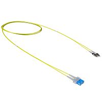 Оптический коммутационный шнур переходной Duplex SC-UPC/FC-UPC, 9/125 OS2, 10 м | код RNPC9DCUFU10 | DKC