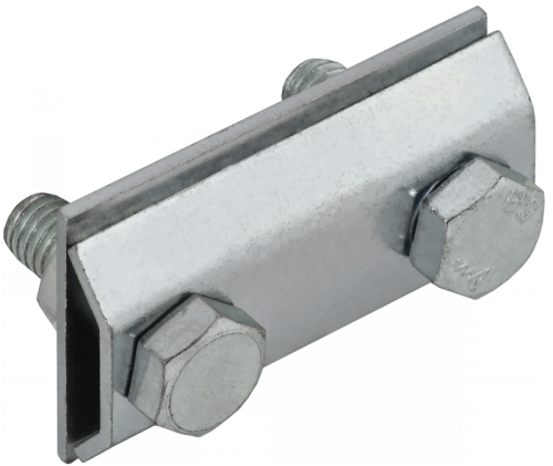 Заж. соед. сквозной пр.-пр. 8мм оц. сталь IEK | код ZCC86-11-1-08 | IEK