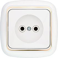 Беларусь Розетка скрытая РС16-257 (РС16-257 зол) | код Розетка РС16-257 з | БелТИЗ