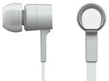 Гарнитура вкладыши Оклик HS-S-220 1.1м белый проводные в ушной раковине (D2W) | код 374416 | Oklick