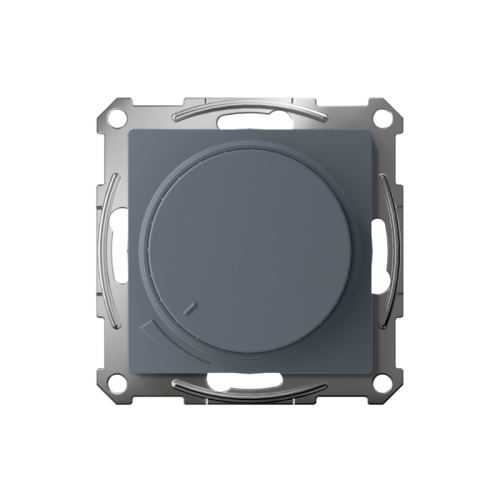 ATLASDESIGN СВЕТОРЕГУЛЯТОР (диммер) повор-нажим, LED, RC, 400Вт, мех., ГРИФЕЛЬ | код ATN000723 | Systeme Electric