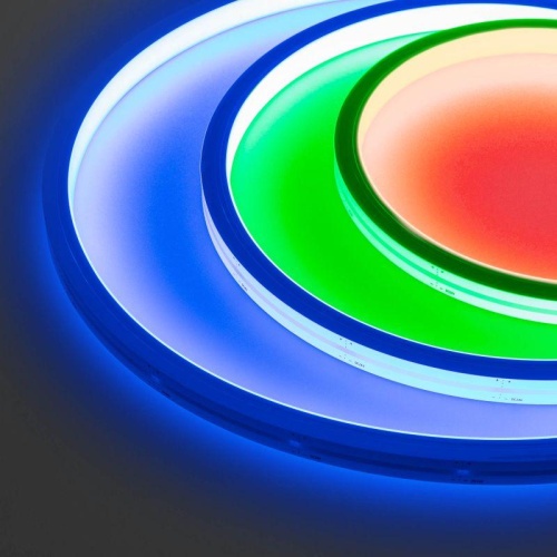 Лента светодиодная MOONLIGHT-TOP-GM192-13x12mm 24V RGBW-Day 14.4Вт/м IP67 wire x2 боков. вывод кабеля герметичная (уп.5м) Arlight 041483