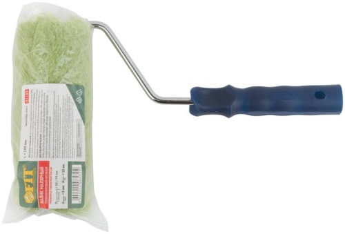 Валик полиакриловый нитяной профи бюгель 8мм диам. 58/94мм ворс 18мм 180мм зел. FIT 02185 фото 3 Валик полиакриловый нитяной профи бюгель 8мм диам. 58/94мм ворс 18мм 180мм зел. FIT 02185 фото 3