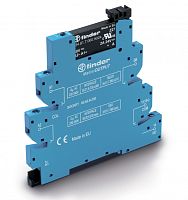 Интерфейсный модуль (сборка 34.81.7.024.9024 + 93.62.7.024), твердотельное реле, серия MasterOUTPUT, выход 6A (24В DC), питание 24В DC, категория защиты IP20, винтовые клеммы | код 392070249024 | FINDER