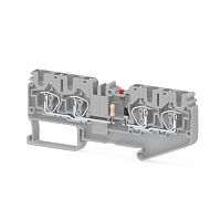 311 829, Пружинная клемма серии SRD 4CLD-110VAC (Серый) | код 0.0.0.3.11829 | KLEMSAN