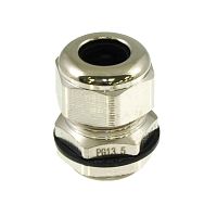 Кабельный ввод ZTM-ELECTRO PBA13.5-11, никелированная латунь | код 109632 | ZTM-ELECTRO