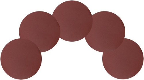 Круги шлифовальные сплошные (липучка), алюминий-оксидные, 150 мм, 5 шт Р 240 | код 39809 | FIT фото 5