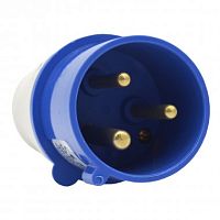 Вилка переносная AM-014 16A 380V~415V 3P+E IP44 (ANDELI) | код ADL13-002 | ANDELI