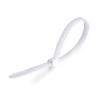 Стяжка нейлоновая КСЗ 4х150 (б) (100шт.) (Fortisflex) | код 58492 | Fortisflex