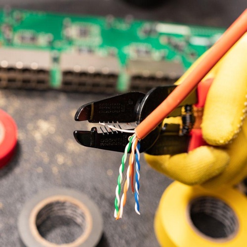 Инструмент для зачистки кабеля 0.25-0.65 мм? (ht-1043) | код 12-4026 | REXANT