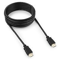 Кабель HDMI Гарнизон GCC-HDMI-5M, 5м, v1.4, M/M, черный, пакет | код GCC-HDMI-5M | Гарнизон