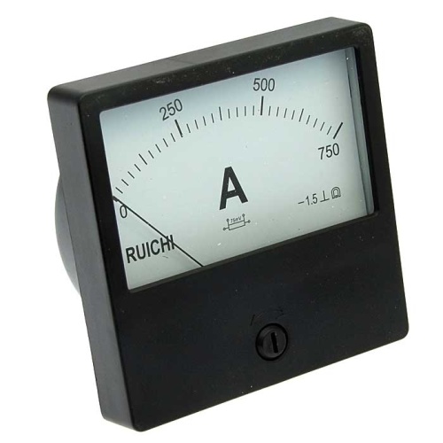 Амперметр RUICHI М42300 750А (Аналог), щитовой | код 94808 | Ruichi Амперметр RUICHI М42300 750А (Аналог), щитовой | код 94808 | Ruichi