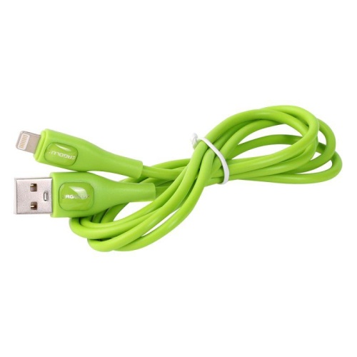 Кабель USB-Lightning ELX-CDC03-C05 3А 1.2м зарядка+передача данных коробка зел. Ergolux 15303 фото 4