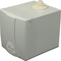 Розетка в коробке наружной установки EZBN-1653 IP44 (16A, 400V, 3P+N+PE) | код 004482105 | ETI