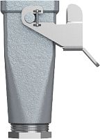 Крышка на кабель, разъема REVOS, Size MINI, без уплотнителя, с защелкой, 1 кабельный ввод IP54 M20x1,5, материал корпуса: цинковый сплав | код 76.372.0736.0 | Wieland