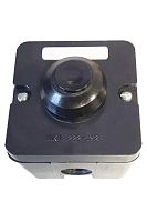 Пост управления ПКЕ 222-1 У2, 10А, 660В, 1 элемент, чёрный цилиндр (с протектором), накладной, IP54 (ЭТ) | код ET011985 | Электротехник