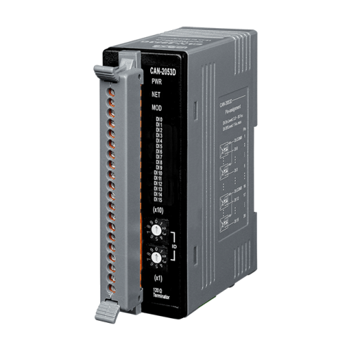 CAN-2053D CR DeviceNet Module of 16-channel Isolated Sink/Source Digital Input | код 00-06065279 | ICP DAS