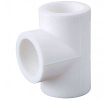 Тройник переходной 25 х 20 х 25 мм полипропиленовый PPR белый (10252025) | код 00000008716 | Valfex