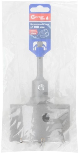 Коронка по бетону SDS Plus, 100 мм, Profi | код 43-881 | FIT фото 7 Коронка по бетону SDS Plus, 100 мм, Profi | код 43-881 | FIT фото 7