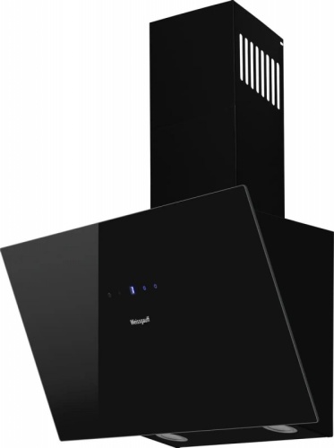 Вытяжка каминная Weissgauff Zibal 60 черный управление: сенсорное (1 мотор) | код 2062522 | WEISSGAUFF