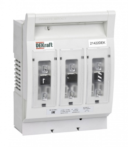 ПВР горизонтальный 400А 3ф отключение_ПВР-102 | код 21422DEK | DEKraft ПВР горизонтальный 400А 3ф отключение_ПВР-102 | код 21422DEK | DEKraft