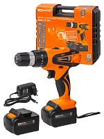 Дрель-шуруповерт акк. ДША-18-ЛК1 18 В, 2 А*ч Li-Ion 2 шт, 32 Нм, 0-1400 об/мин, кейс, Рубин TDM | код SQ1030-0204 | TDM