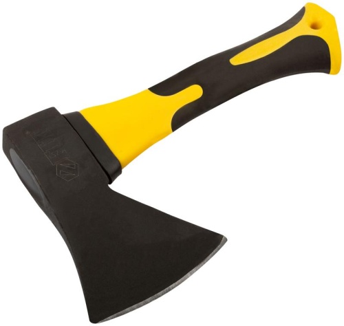 Топор туриста укороченный, кованая сталь, усиленная стеклопластиковая ручка 600 гр | код 46260 | FIT
