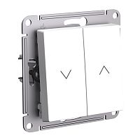 ATLASDESIGN 1-клавишный ВЫКЛЮЧАТЕЛЬ 2-полюсный, 10А, мех., ЛОТОС | код ATN001319 | Systeme Electric