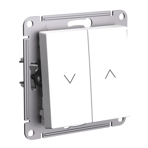 ATLASDESIGN 1-клавишный ВЫКЛЮЧАТЕЛЬ 2-полюсный, 10А, мех., ЛОТОС | код ATN001319 | Systeme Electric