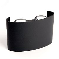 Светильник светодиодный уличный ДБУ-4х1w вверх/вниз 4000K IP54 черный | код DH701 48311 | FERON