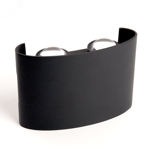 Светильник светодиодный уличный ДБУ-4х1w вверх/вниз 4000K IP54 черный | код DH701 48311 | FERON