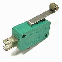 Микропереключатель с планкой и роликом RUICHI MSW-03B, ON-(ON), 5 А, 250 В | код 108623 | Ruichi
