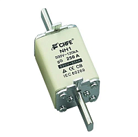 Вставка плавкая NH1, 224A, 500VAC, 120kA, тип gG | код NH1-224GG | CHFE