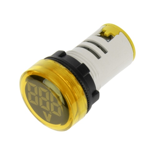 Индикатор значения напряжения желтый VD22 70-500 В REXANT | код 36-5002 | REXANT Индикатор значения напряжения желтый VD22 70-500 В REXANT | код 36-5002 | REXANT