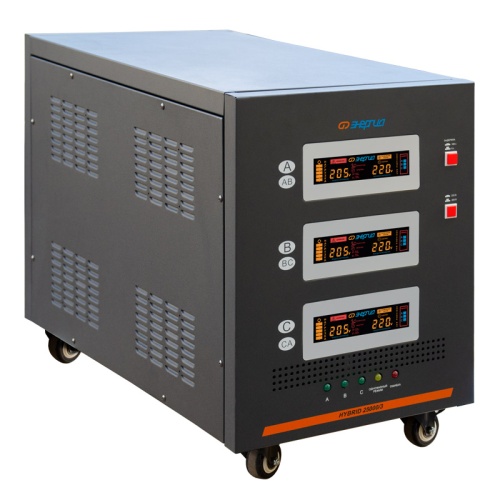 Стабилизатор Hybrid - 25 000/3 Энергия II поколение | код Е0101-0166 | ЭНЕРГИЯ