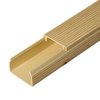 Кабель-канал сосна 2-й замок 25х16 мм (80м/уп) Промрукав | код PR.025437 | ПРОМРУКАВ