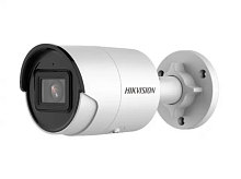 Видеокамера IP 8Мп уличная цилиндрическая с EXIR-подсветкой до 40м и технологией AcuSense (2.8mm) | код 311316045 | Hikvision